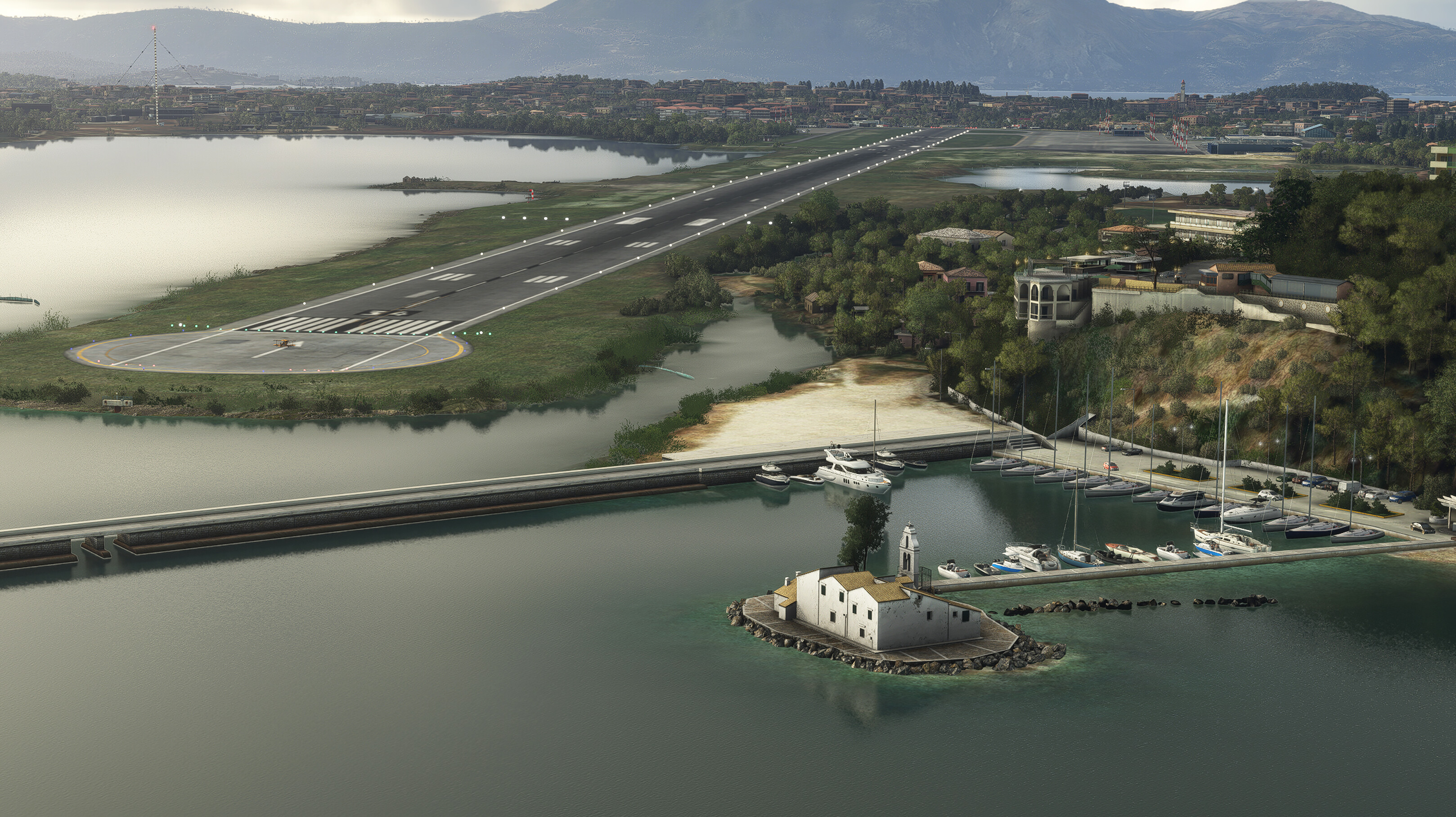 LGKR Corfu International Airport Microsoft Flight Simulator Orbx