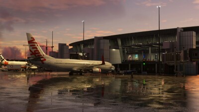 YSCB Canberra Airport - Microsoft Flight Simulator screenshot