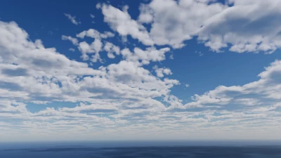Biosphere Enhanced Skyscapes Demo - X-Plane 11 screenshot