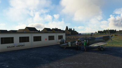 EGHF Solent Airport - Microsoft Flight Simulator screenshot