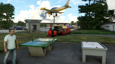 LSZV Sitterdorf Airport - Microsoft Flight Simulator screenshot