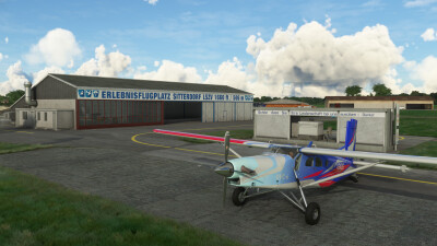 LSZV Sitterdorf Airport - Microsoft Flight Simulator screenshot