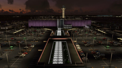 KMEM  Memphis International Airport - Microsoft Flight Simulator screenshot