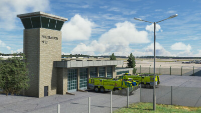 KMEM  Memphis International Airport - Microsoft Flight Simulator screenshot