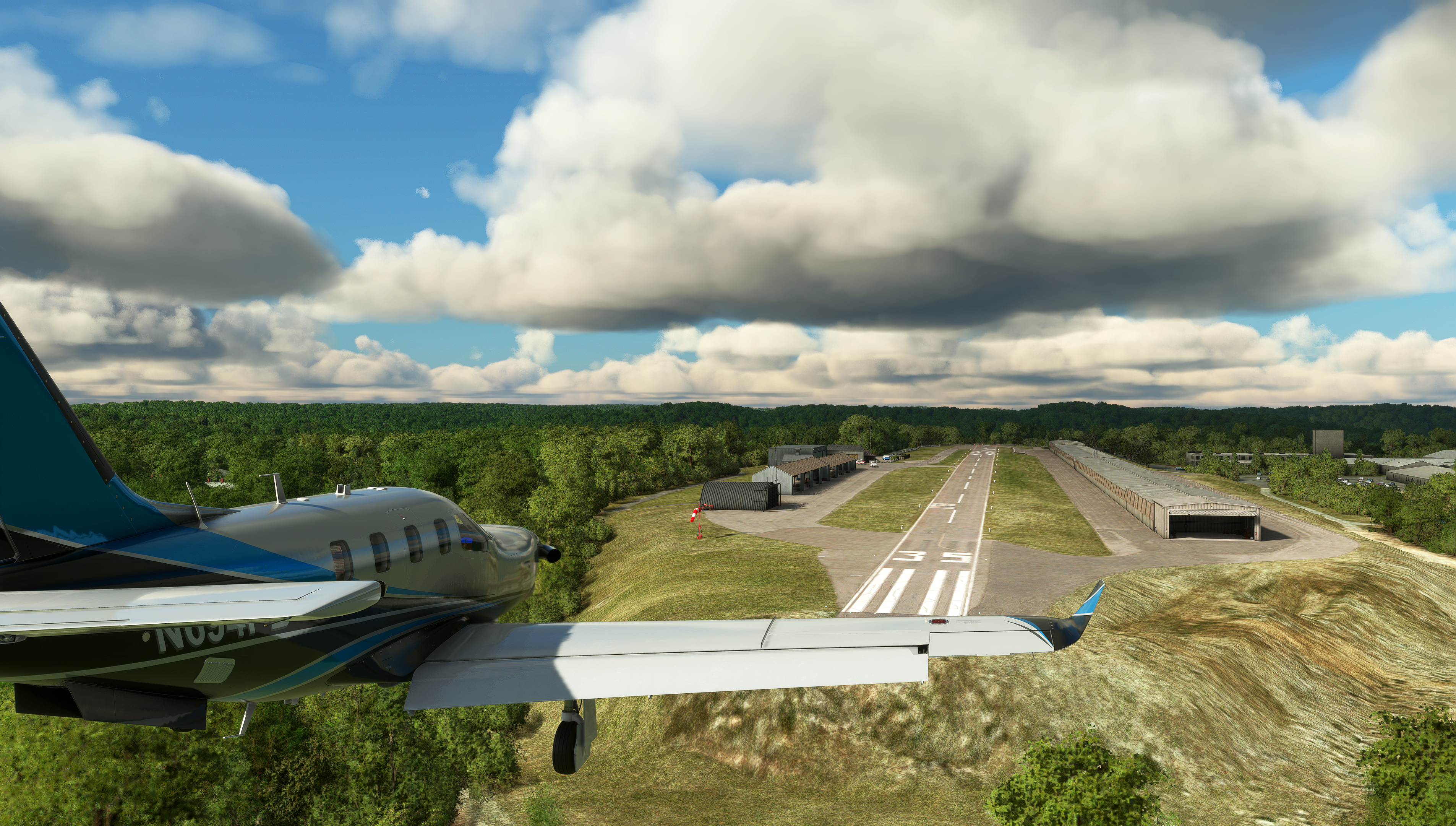 KSNC Chester Airport - Microsoft Flight Simulator