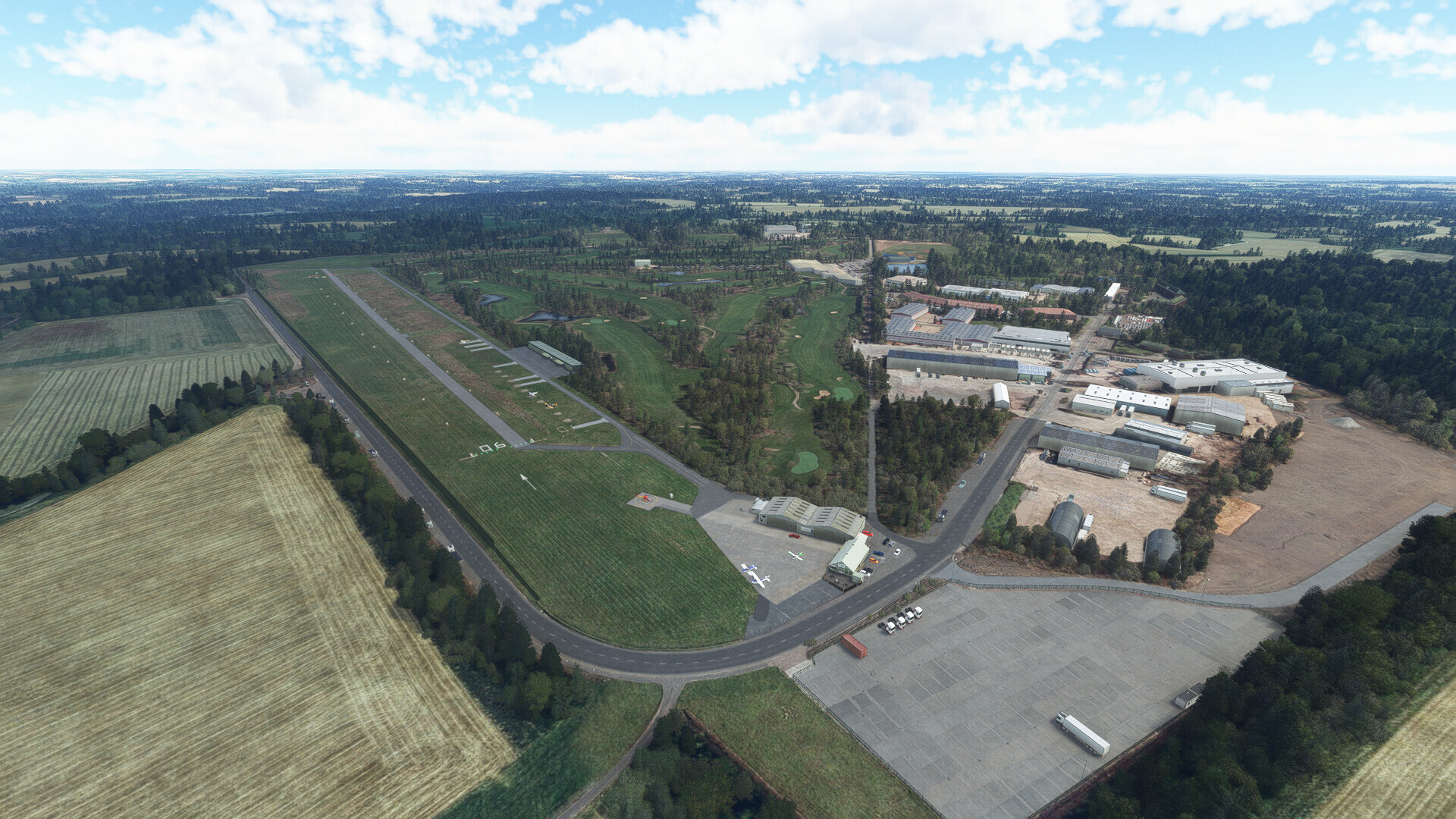 EGSR Earls Colne Airfield - Microsoft Flight Simulator