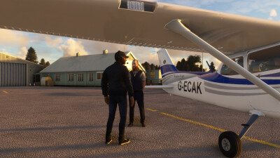 EGSR Earls Colne Airfield - Microsoft Flight Simulator screenshot