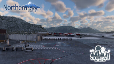 PAJN Juneau International Airport - X-Plane 12 screenshot