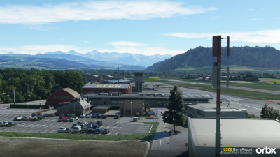 LSZB Bern Airport - Microsoft Flight Simulator screenshot