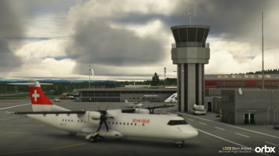 LSZB Bern Airport - Microsoft Flight Simulator screenshot