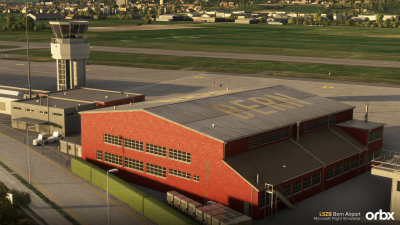 LSZB Bern Airport - Microsoft Flight Simulator screenshot