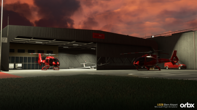 LSZB Bern Airport - Microsoft Flight Simulator screenshot