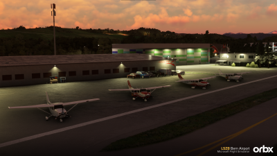 LSZB Bern Airport - Microsoft Flight Simulator screenshot