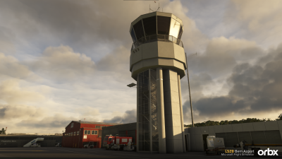 LSZB Bern Airport - Microsoft Flight Simulator screenshot