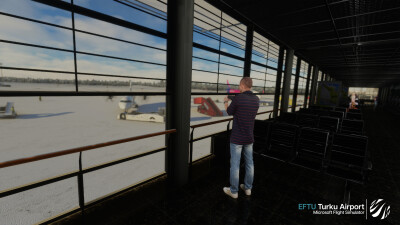 EFTU Turku Airport - Microsoft Flight Simulator screenshot