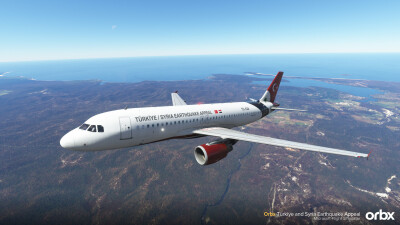 Orbx Türkiye and Syria Earthquake $5 Appeal - Microsoft Flight Simulator screenshot