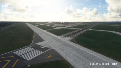 EIDW Dublin Airport v2 - Microsoft Flight Simulator screenshot
