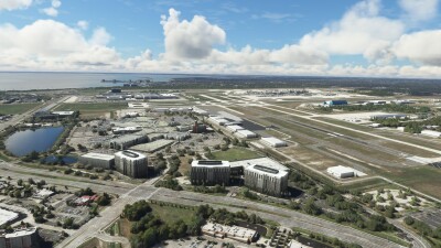 KTPA Tampa International Airport - Microsoft Flight Simulator screenshot