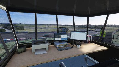 EGHO Thruxton Aerodrome - Microsoft Flight Simulator screenshot