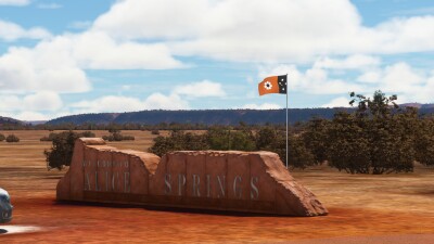 YBAS Alice Springs Airport - Microsoft Flight Simulator screenshot