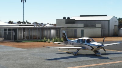YBAS Alice Springs Airport - Microsoft Flight Simulator screenshot