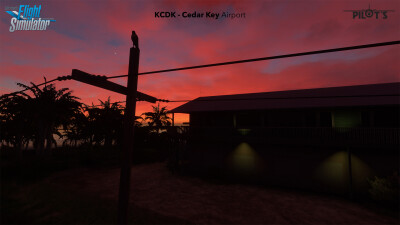 KCDK Cedar Key Airport - Microsoft Flight Simulator screenshot