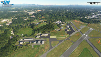 KLYH Lynchburg Regional Airport - Microsoft Flight Simulator screenshot