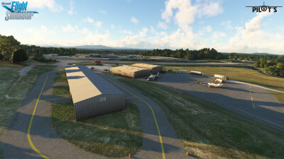 W24 Falwell Airport - Microsoft Flight Simulator screenshot