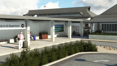 YBHM Hamilton Island Airport - Microsoft Flight Simulator screenshot