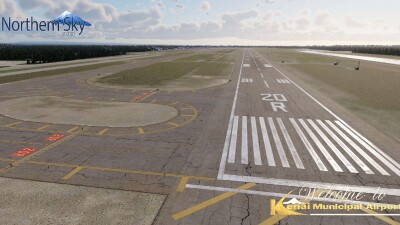 PAEN Kenai Municipal Airport - X-Plane 12 screenshot