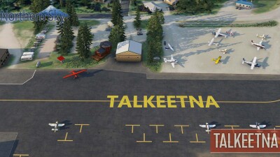 PATK Talkeetna Airport - X-Plane 12 screenshot