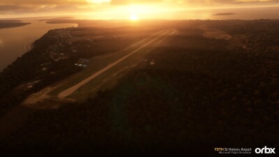 YSTH St Helens Airport - Microsoft Flight Simulator screenshot