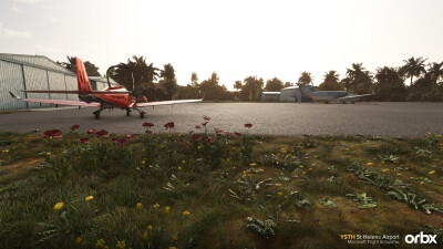 YSTH St Helens Airport - Microsoft Flight Simulator screenshot