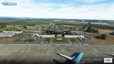 LFJL Metz-Nancy Lorraine Airport - Microsoft Flight Simulator screenshot