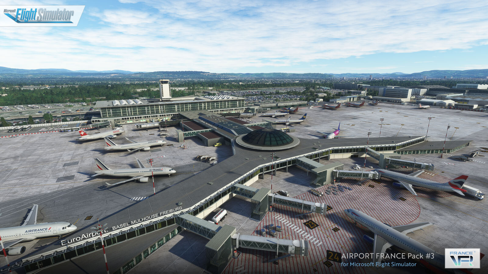 France VFR Airport France Pack 3 - Microsoft Flight Simulator