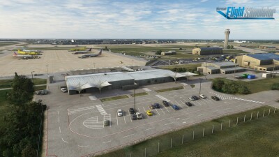 KAUS Austin-Bergstrom International Airport - Microsoft Flight Simulator screenshot