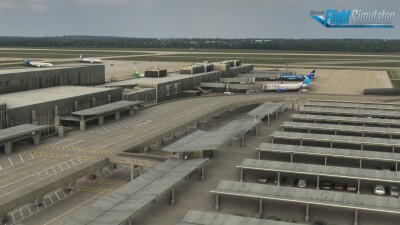 KAUS Austin-Bergstrom International Airport - Microsoft Flight Simulator screenshot