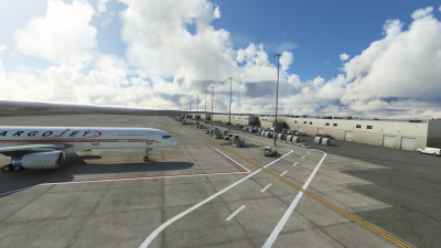 CYYC Calgary International Airport - Microsoft Flight Simulator screenshot