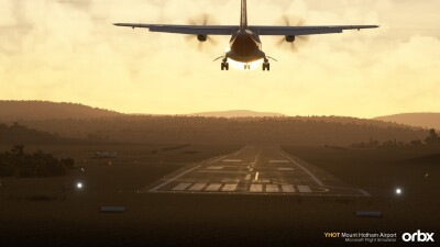YHOT Mount Hotham Airport - Microsoft Flight Simulator screenshot