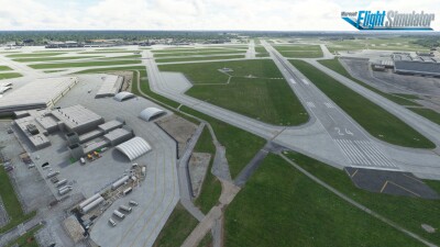 KSTL St. Louis Lambert International Airport - Microsoft Flight Simulator screenshot