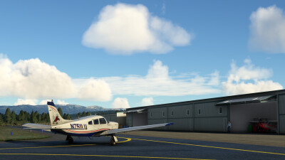 U70 Cascade Airport - Microsoft Flight Simulator screenshot