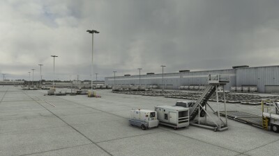 KONT Ontario International Airport - Microsoft Flight Simulator screenshot