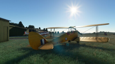 EGHA Compton Abbas Airfield - Microsoft Flight Simulator screenshot