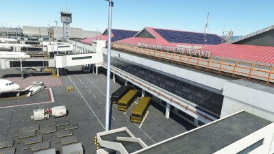 RPVM Mactan Cebu International Airport - Microsoft Flight Simulator screenshot