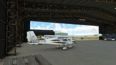 EGSP Sibson Aerodrome - Microsoft Flight Simulator screenshot