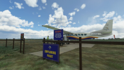 EGSP Sibson Aerodrome - Microsoft Flight Simulator screenshot