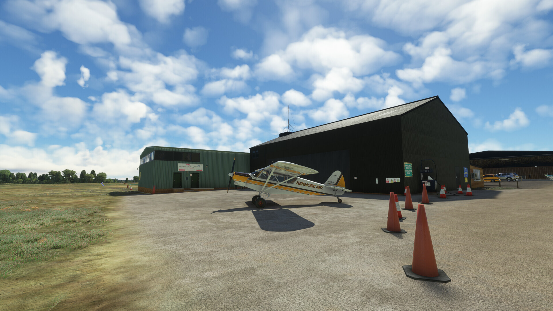 EGSP Sibson Aerodrome - Microsoft Flight Simulator