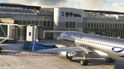 RKTU Cheongju International Airport - Microsoft Flight Simulator screenshot