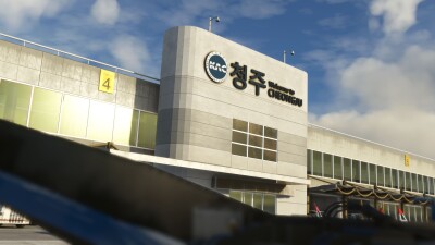 RKTU Cheongju International Airport - Microsoft Flight Simulator screenshot