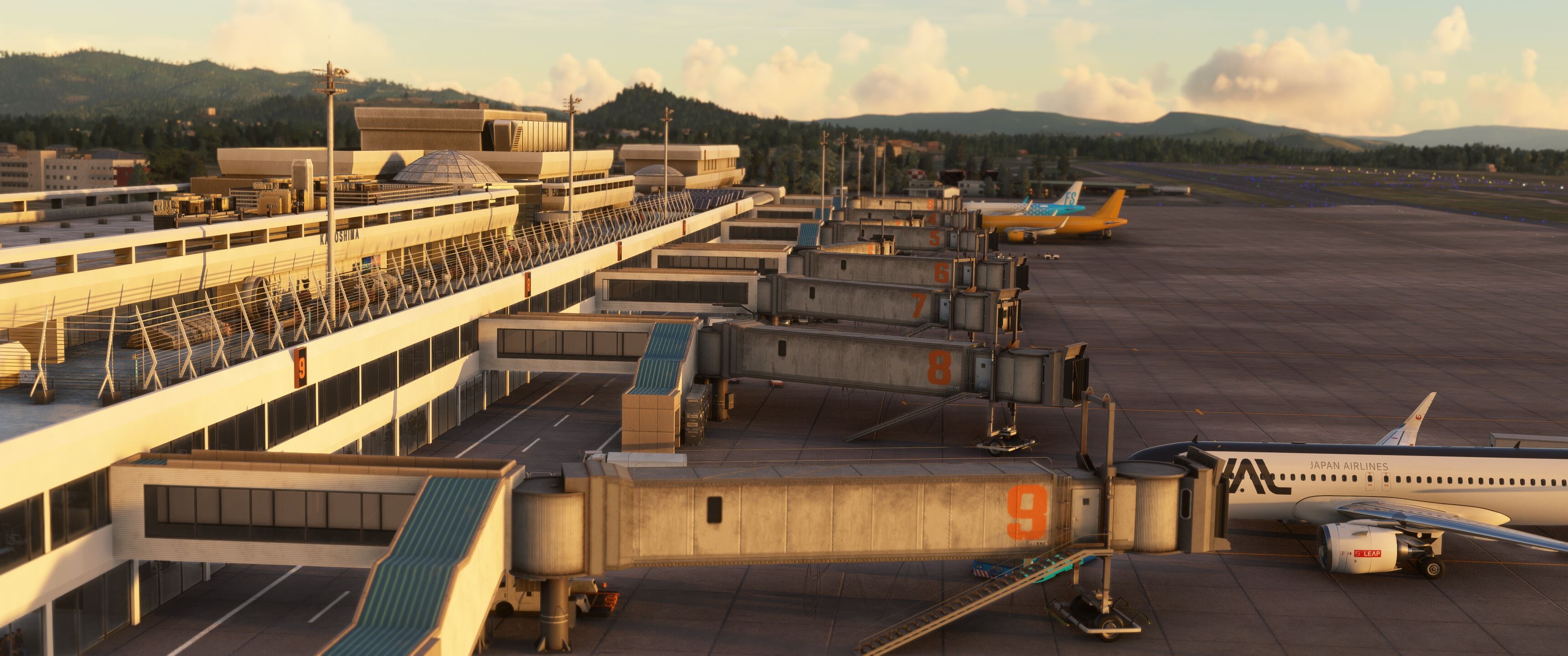 RJFK Kagoshima International Airport - Microsoft Flight Simulator